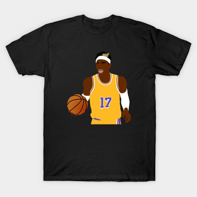 Dennis Schroder Lakers T-Shirt by sofjac